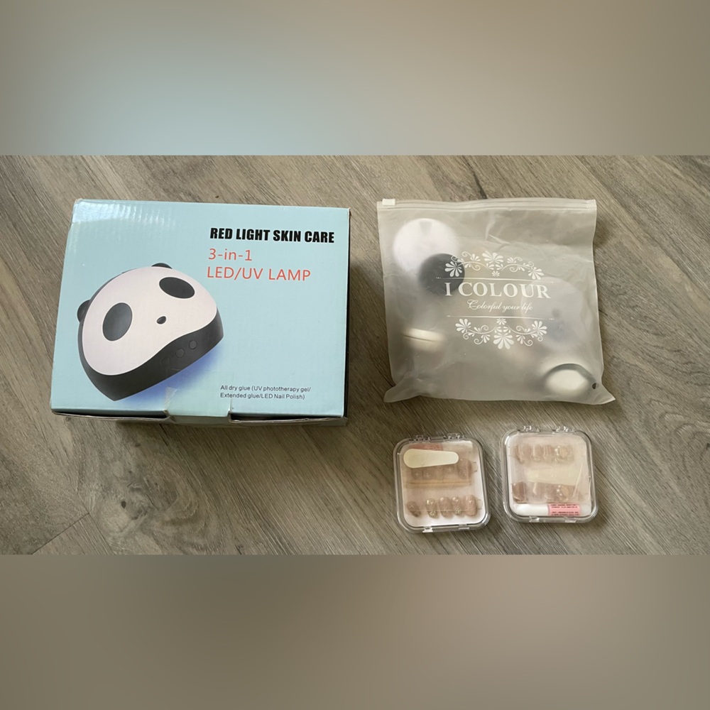 3-in-1 LED/UV Lamp with Accessories